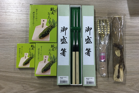 鱼鳞铜刷 寿司筷 鲨鱼皮研磨板